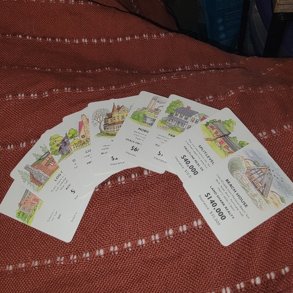 Game of Life House Deed Cards - Picture 2 of 2